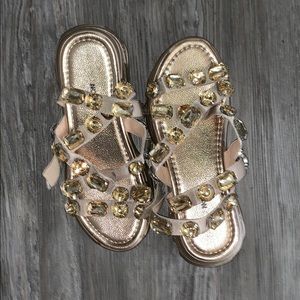 obsession flat sandal fashion nova